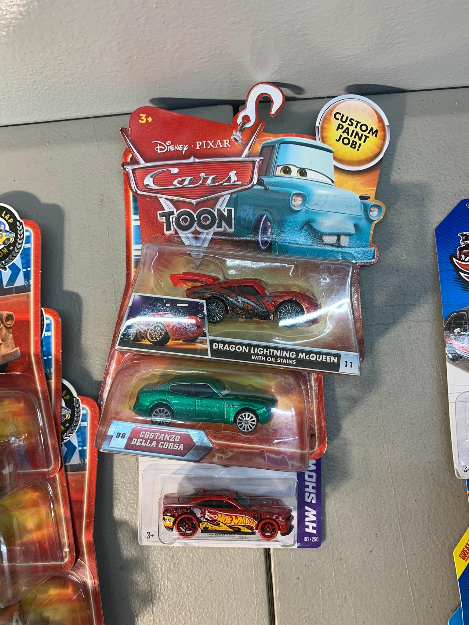 Group of Hot Wheels & Disney Pixar Cars