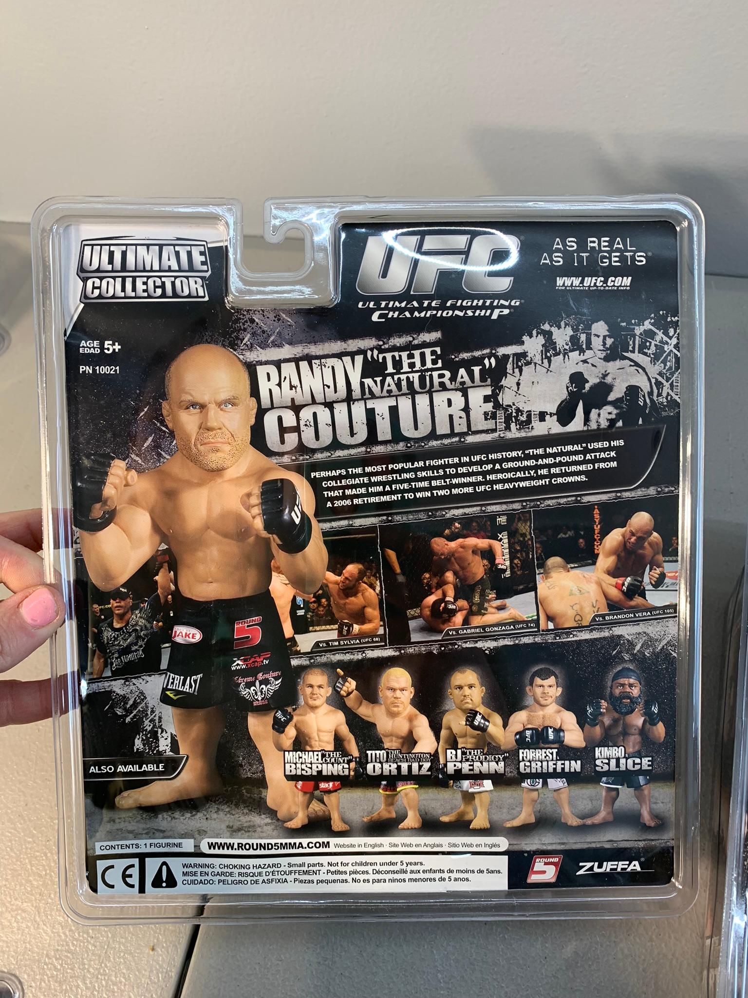 UFC Ultimate Fighting Championship Figures - Kimbo Slice, BJ Penn, Forrest Griffin, Tito Ortiz