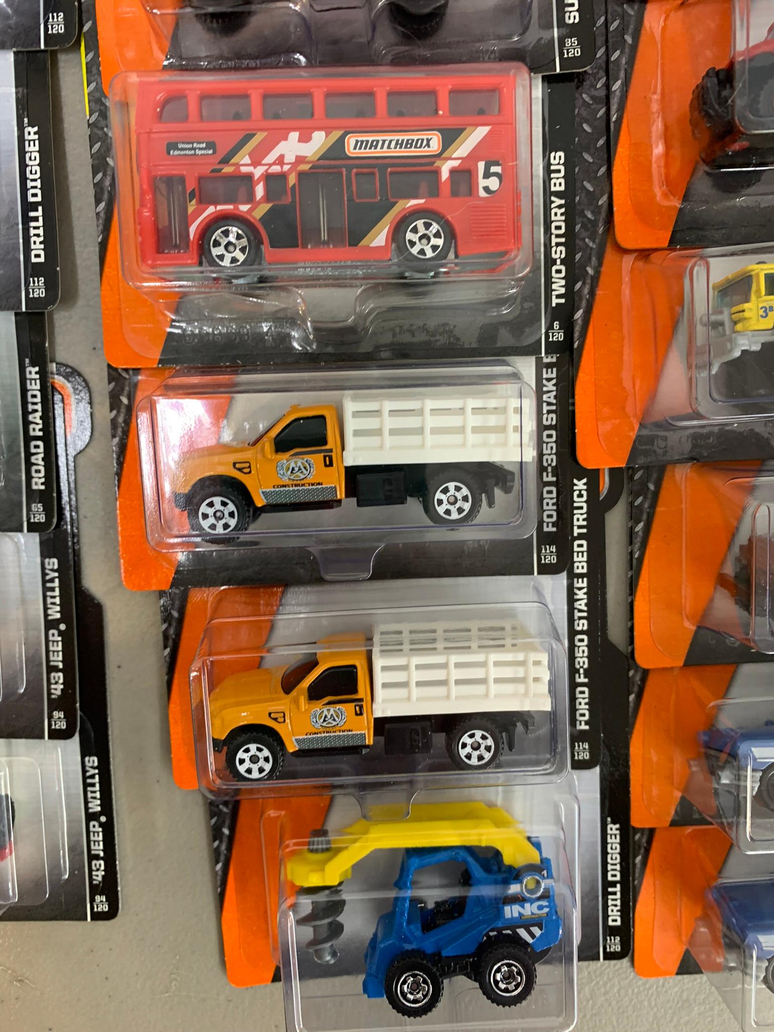 Large Group of Matchbox Cars