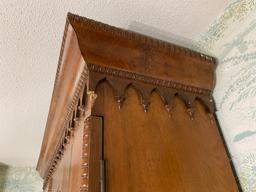 Two-Piece Victorian Butler's Secretary Desk