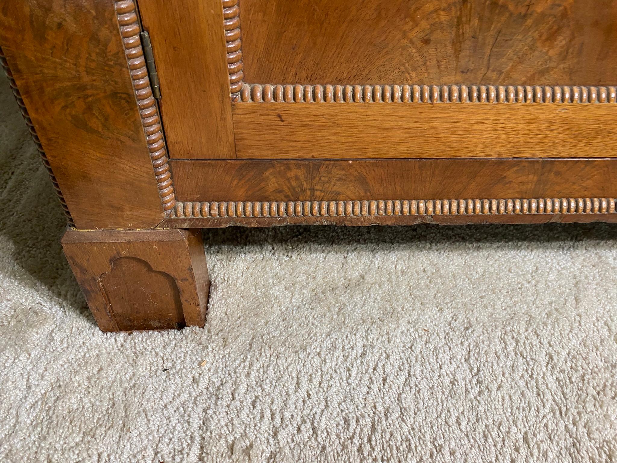 Two-Piece Victorian Butler's Secretary Desk