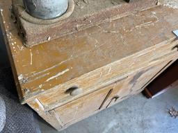 Primitive Cupboard with Original Paint PLUS