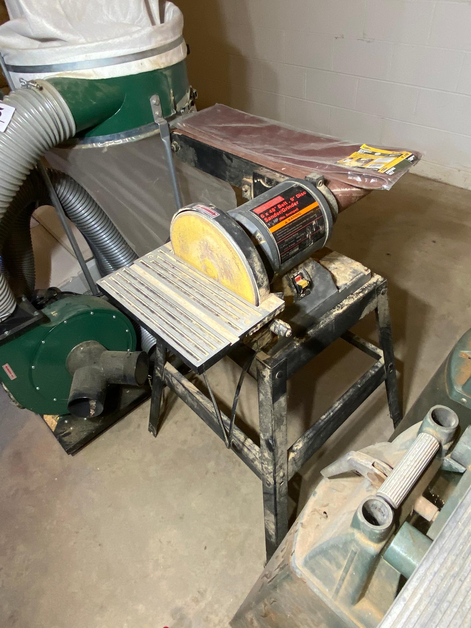 Craftsman 6x48" 9" Disc Sander/Grinder