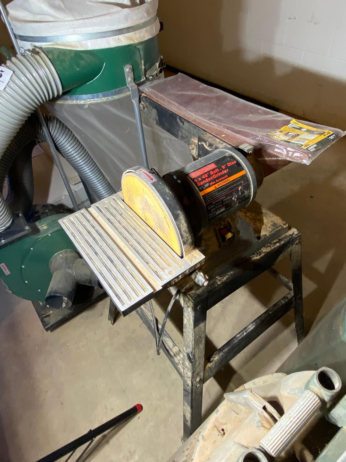 Craftsman 6x48" 9" Disc Sander/Grinder