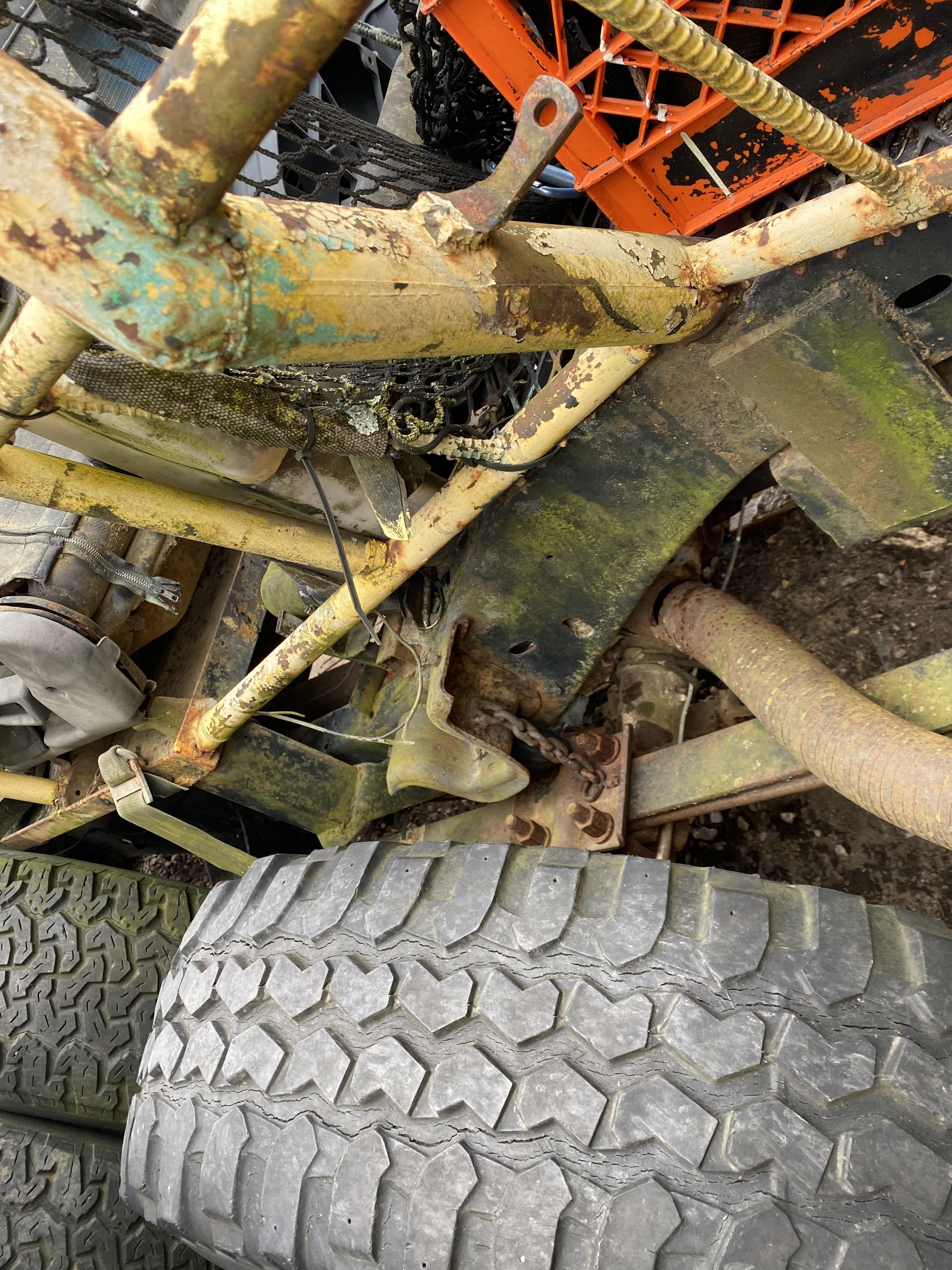 Vintage Tube Frame Rock Crawler 4x4 Off Road vehicle