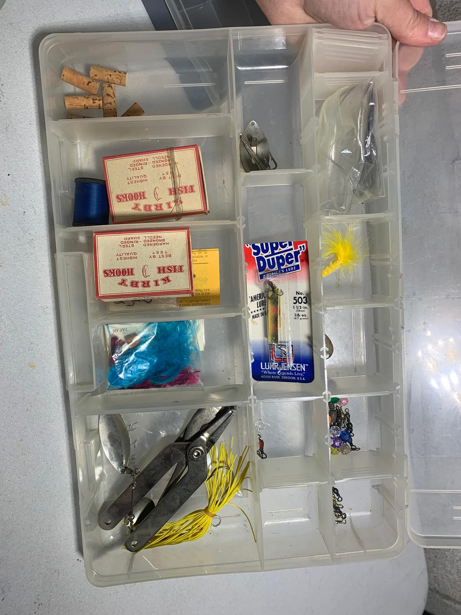 Great Assortment of Fishing Accessories - Soft Bait Lures, Hooks, Jigs, Weights, & More