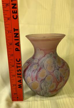 Translucent Vase.  Very Nice.  No Markings