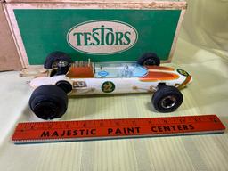 Testors Tethered Gas Powered Indy Style Race Car with Original Box