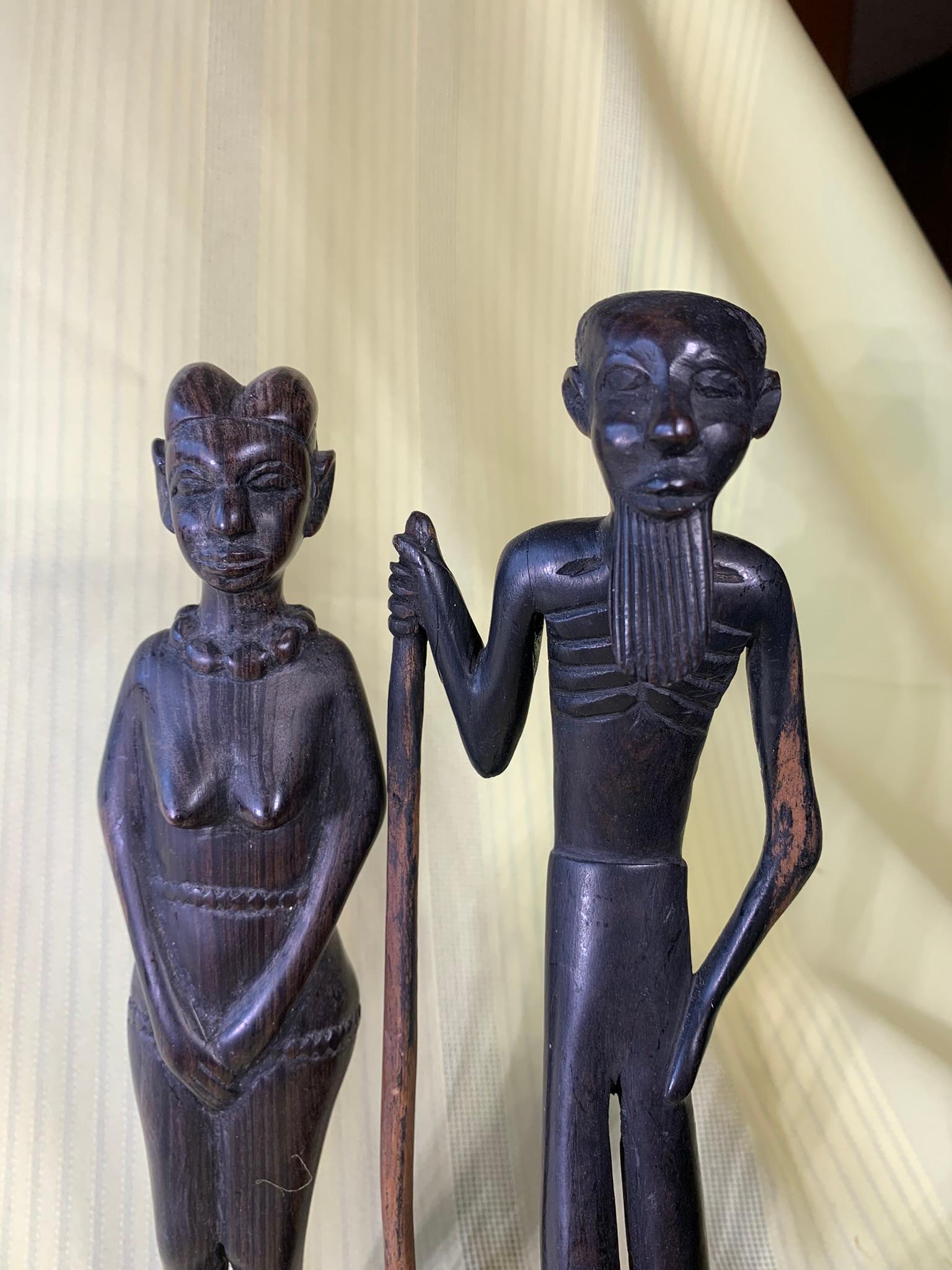 Carved Wooden African Art