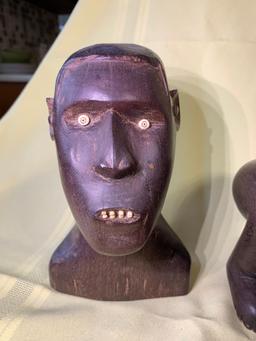 Carved Wooden African Art