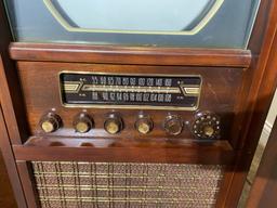 1940s Philco Television, Record Player, Radio