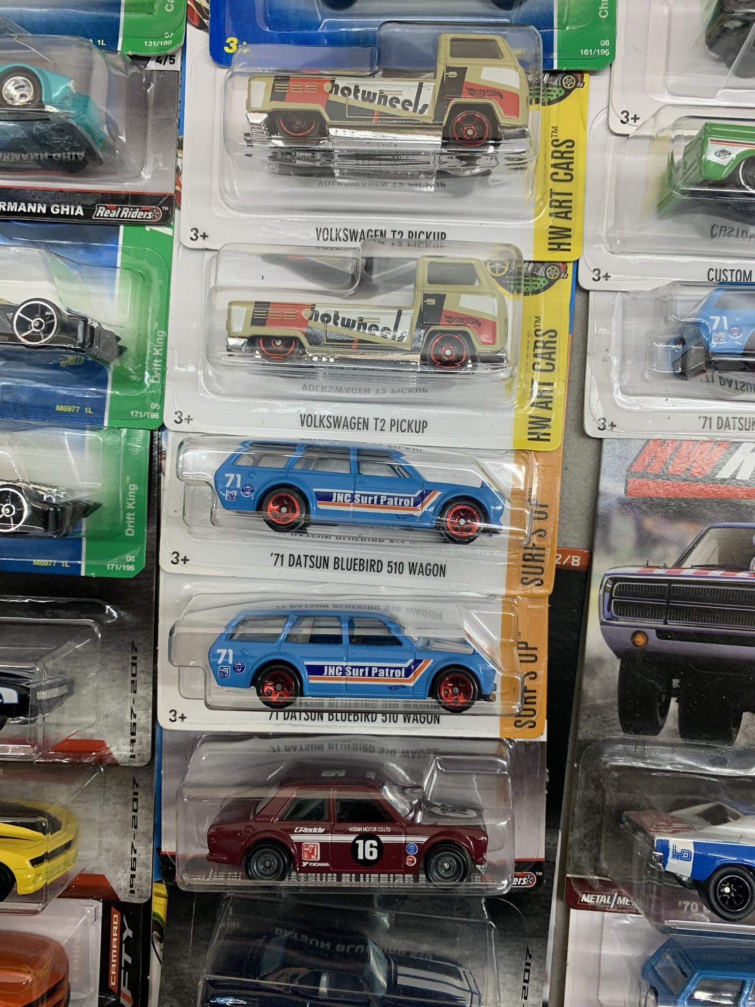 Large Group of Collector Hot Wheels - Track Day, Johnny Lightning Off Road, M2 1969 Pontiac GTO