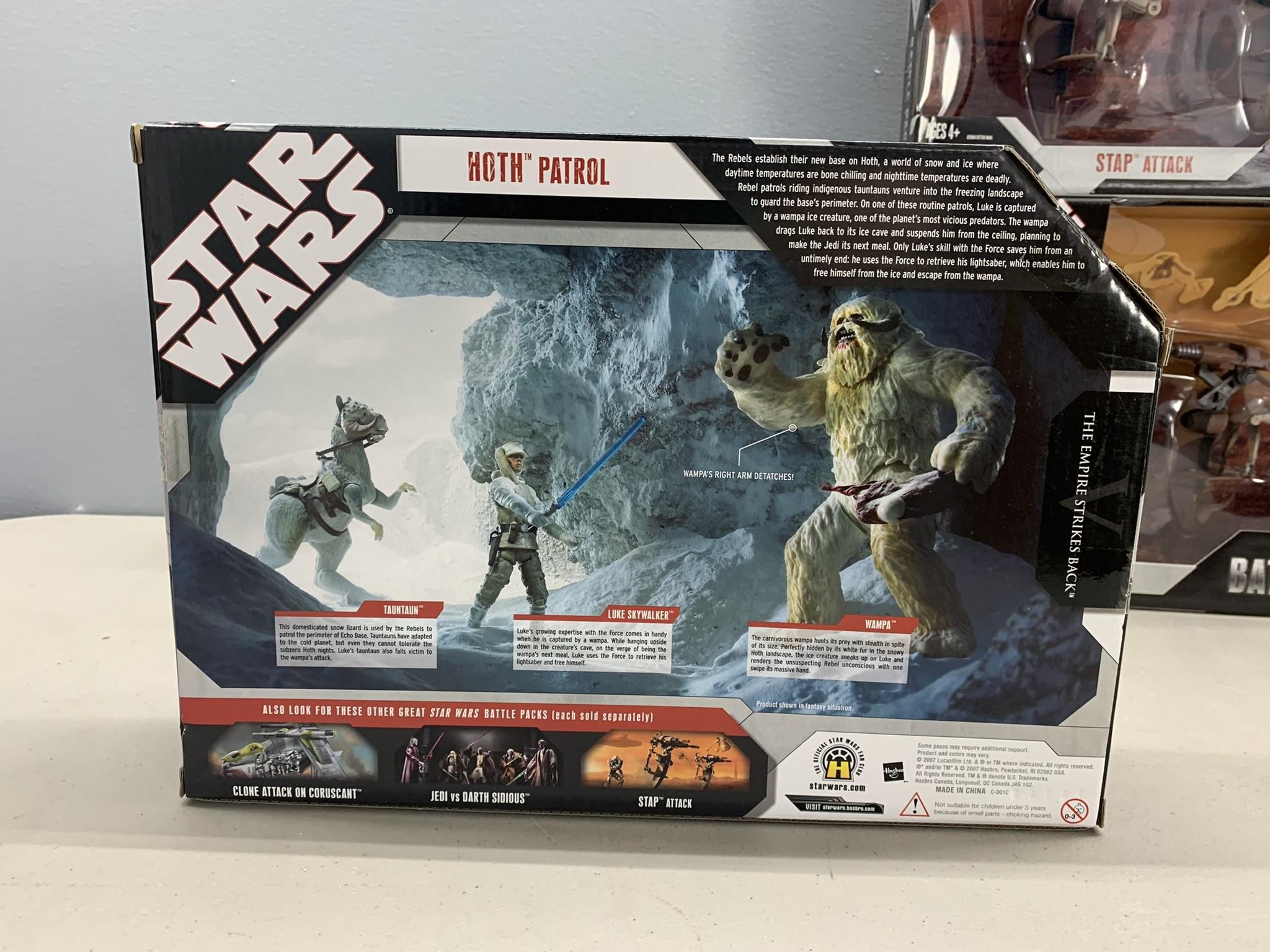 Star Wars Battle Packs - Hoth Patrol & Strap Attack