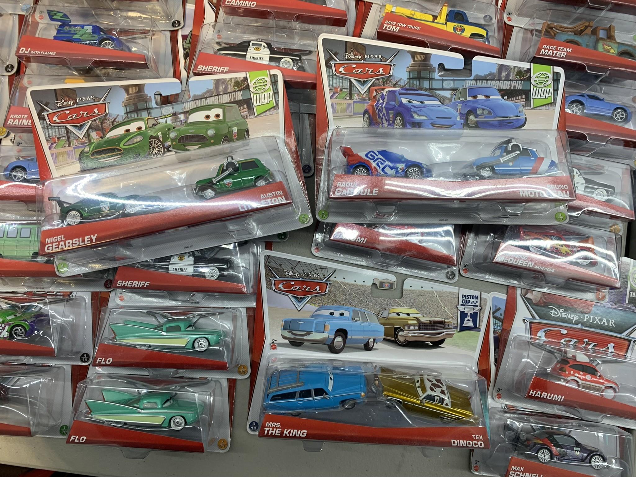 Large Group of Disney Pixar Cars