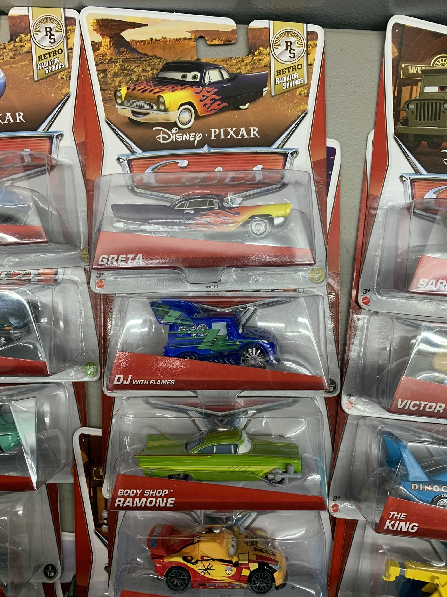 Large Group of Disney Pixar Cars