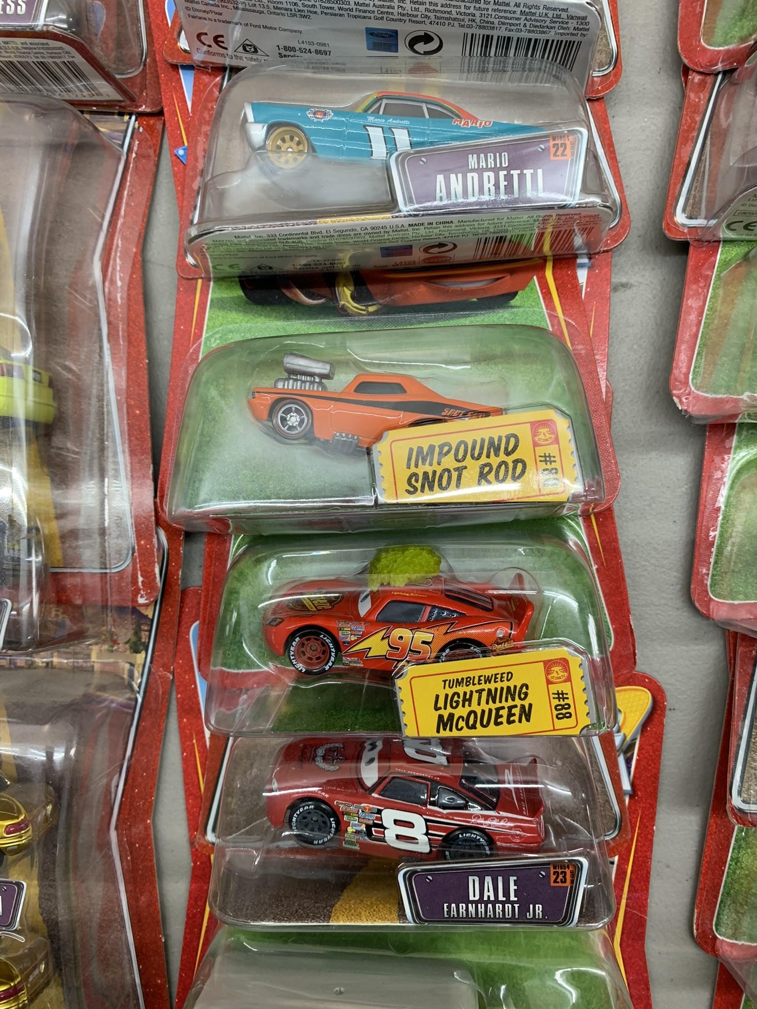 Large Group of Disney Pixar Cars