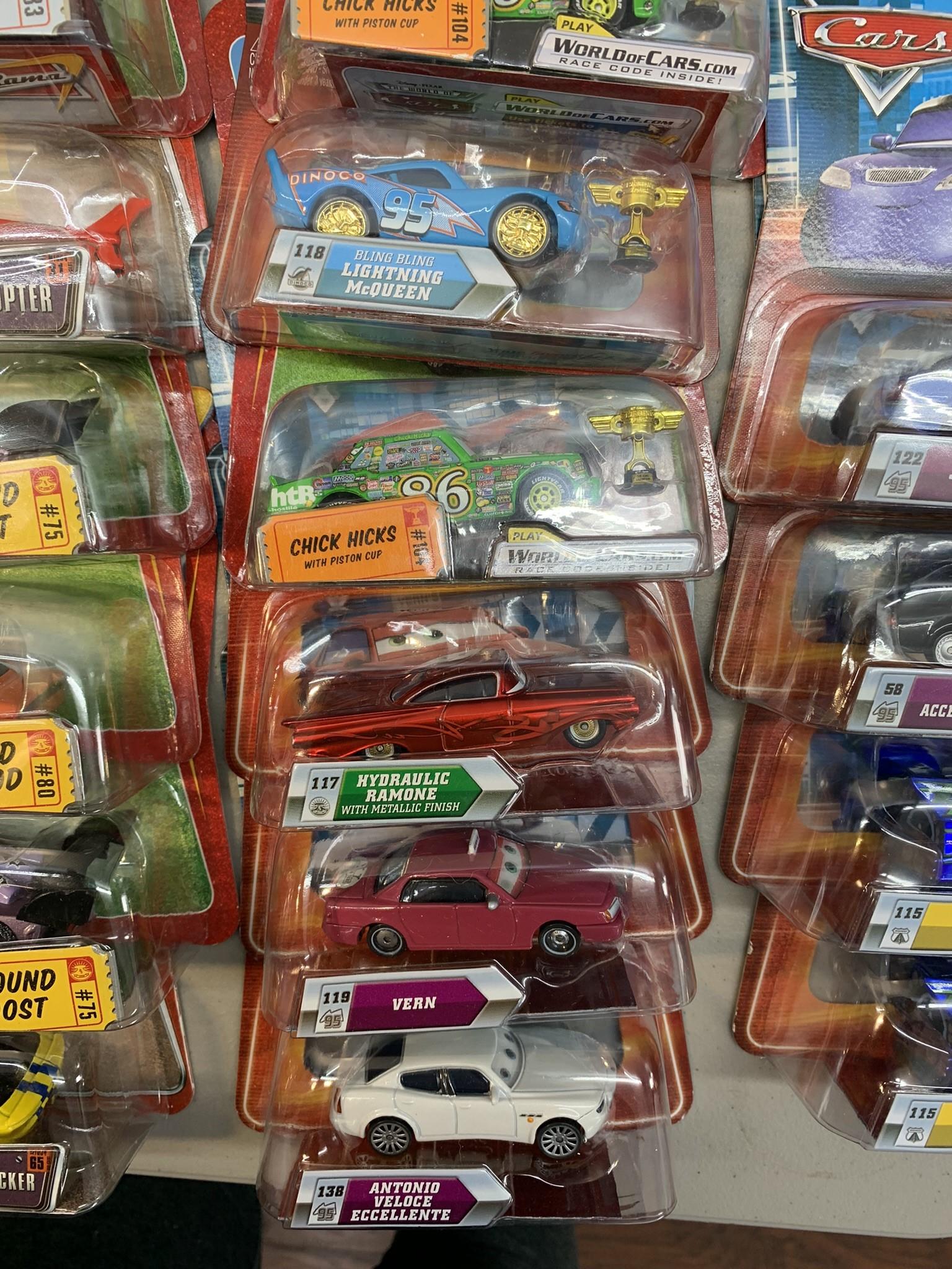 Large Group of Disney Pixar Cars