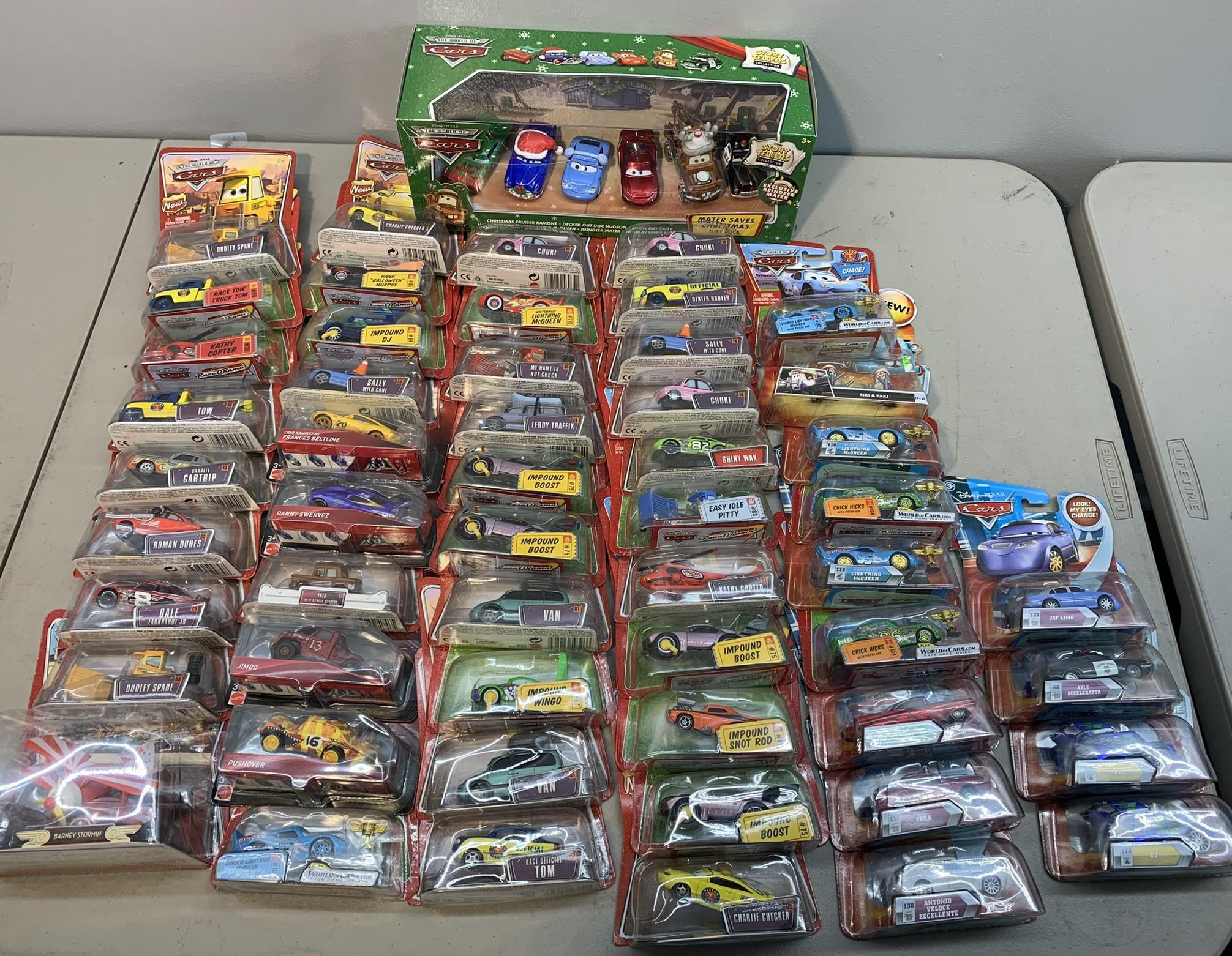 Large Group of Disney Pixar Cars