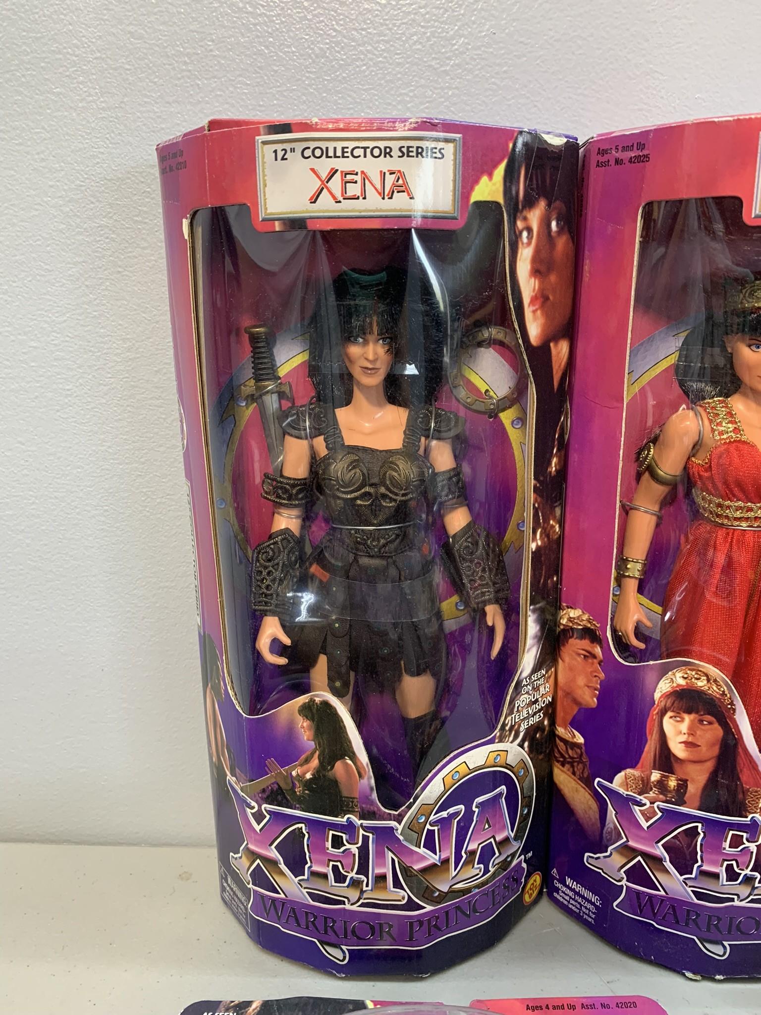 Group of Collectable Xena Warrior Princes Dolls & Action Figures