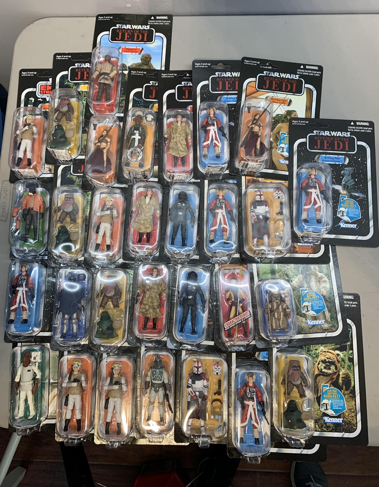 Great Group of Star Wars Action Figures