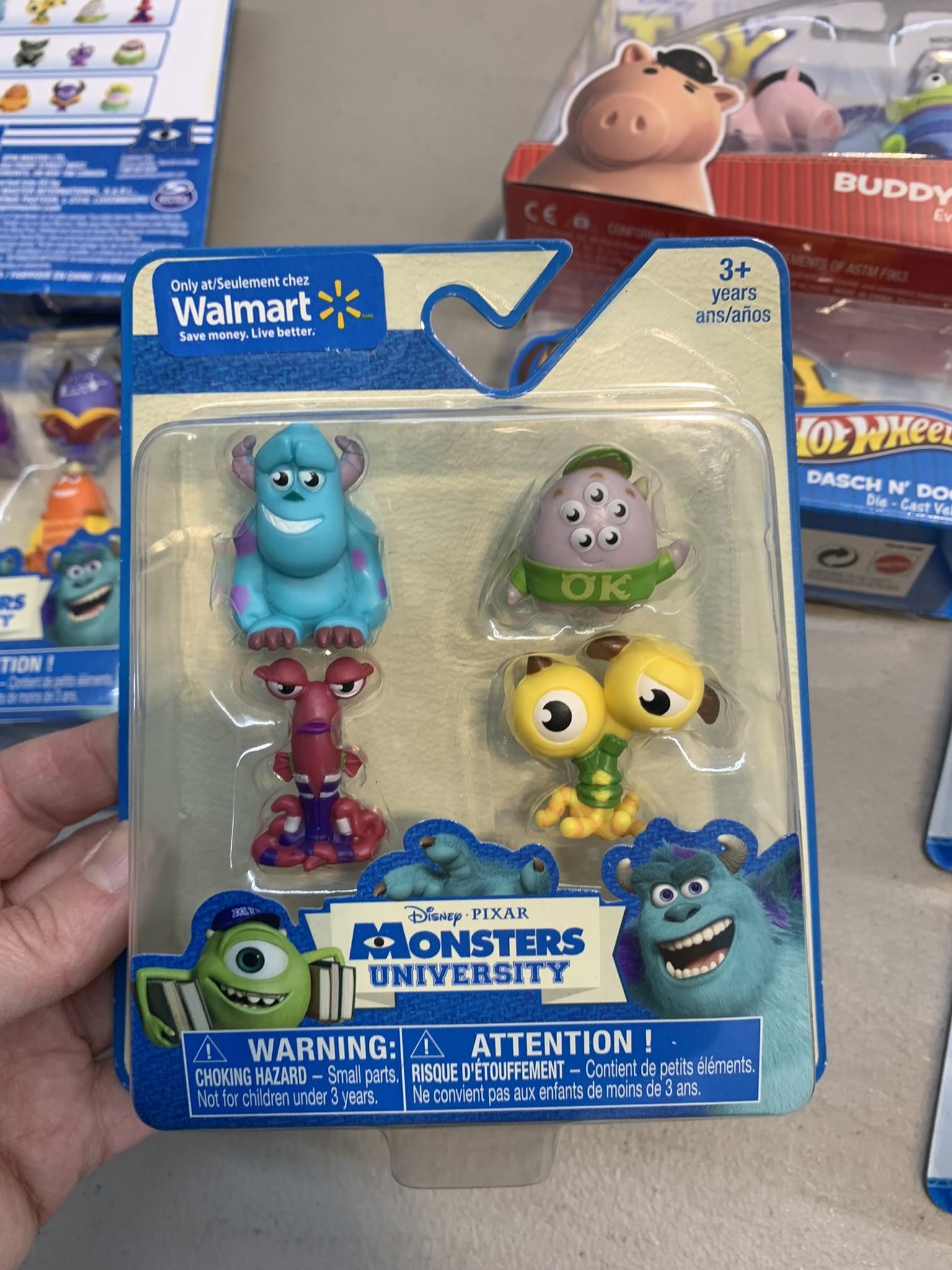 Hot Wheels Toy Story Themed Cars, Disney Pixar Toy Story Buddy Pack, Monster University Figures