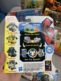 Transformers, Skylanders, GI Joe, Mr. Potato Head, Teenage Mutant Ninja Turtles,