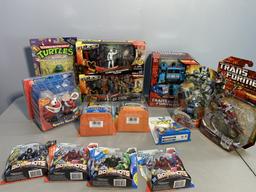 Transformers, Skylanders, GI Joe, Mr. Potato Head, Teenage Mutant Ninja Turtles,