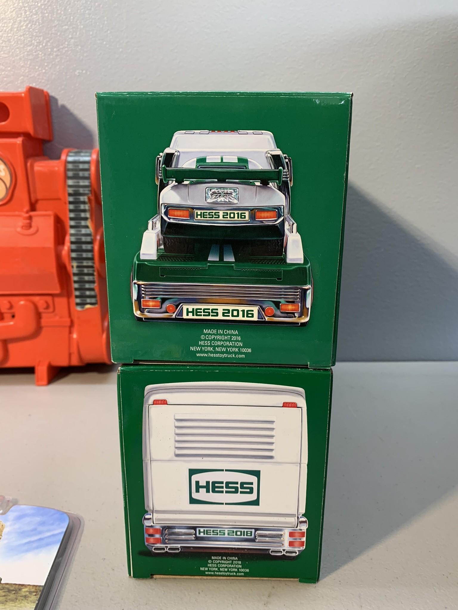 Hess Trucks, Hot Wheels, Vintage Hot Wheels Case, GreenLight Hollywood Car