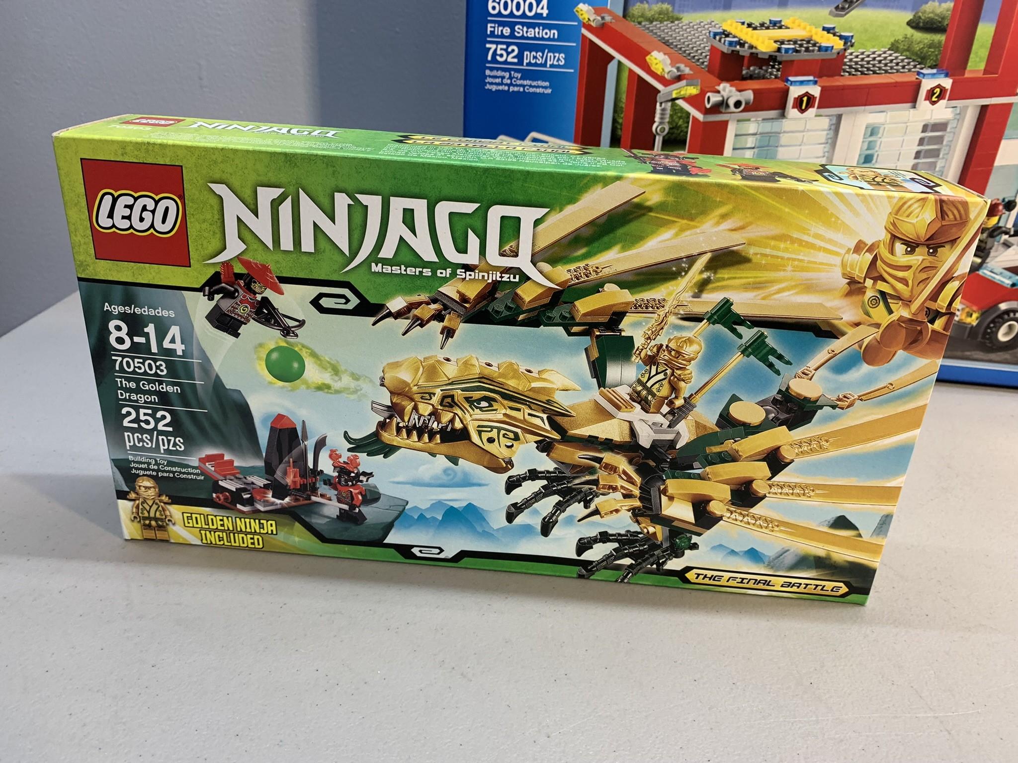 Lego City Set & Lego Ninjago Masters of Spinjitzu Set