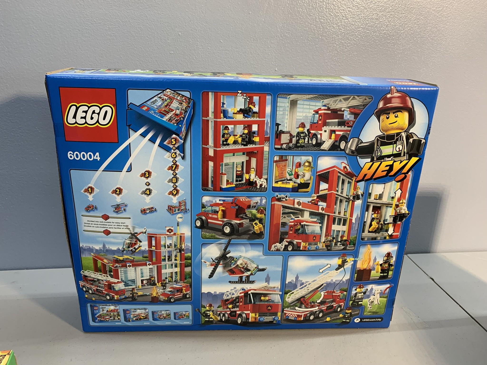 Lego City Set & Lego Ninjago Masters of Spinjitzu Set