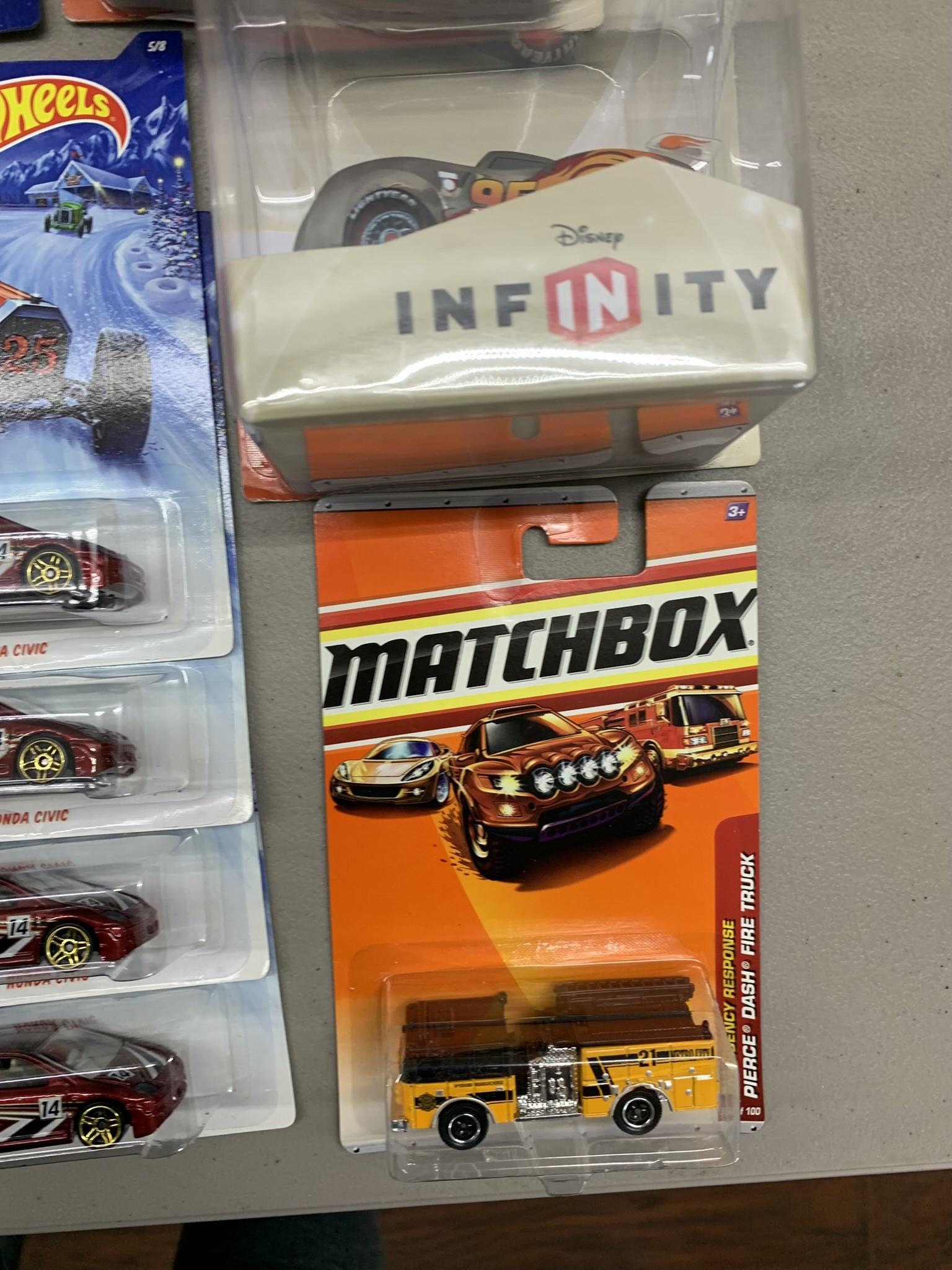 Disney Pixar Cars, Hot Wheels, Matchbox