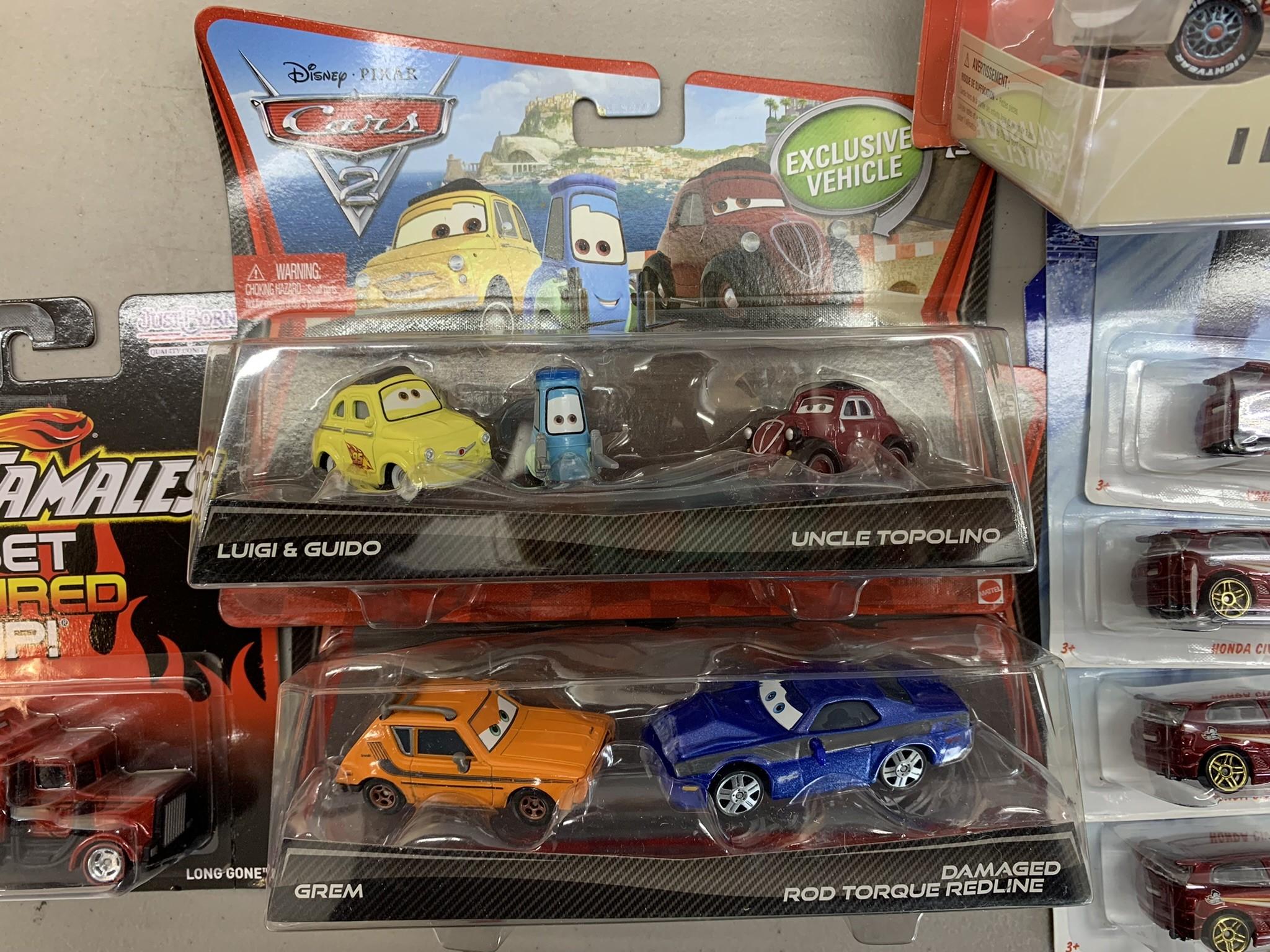 Disney Pixar Cars, Hot Wheels, Matchbox