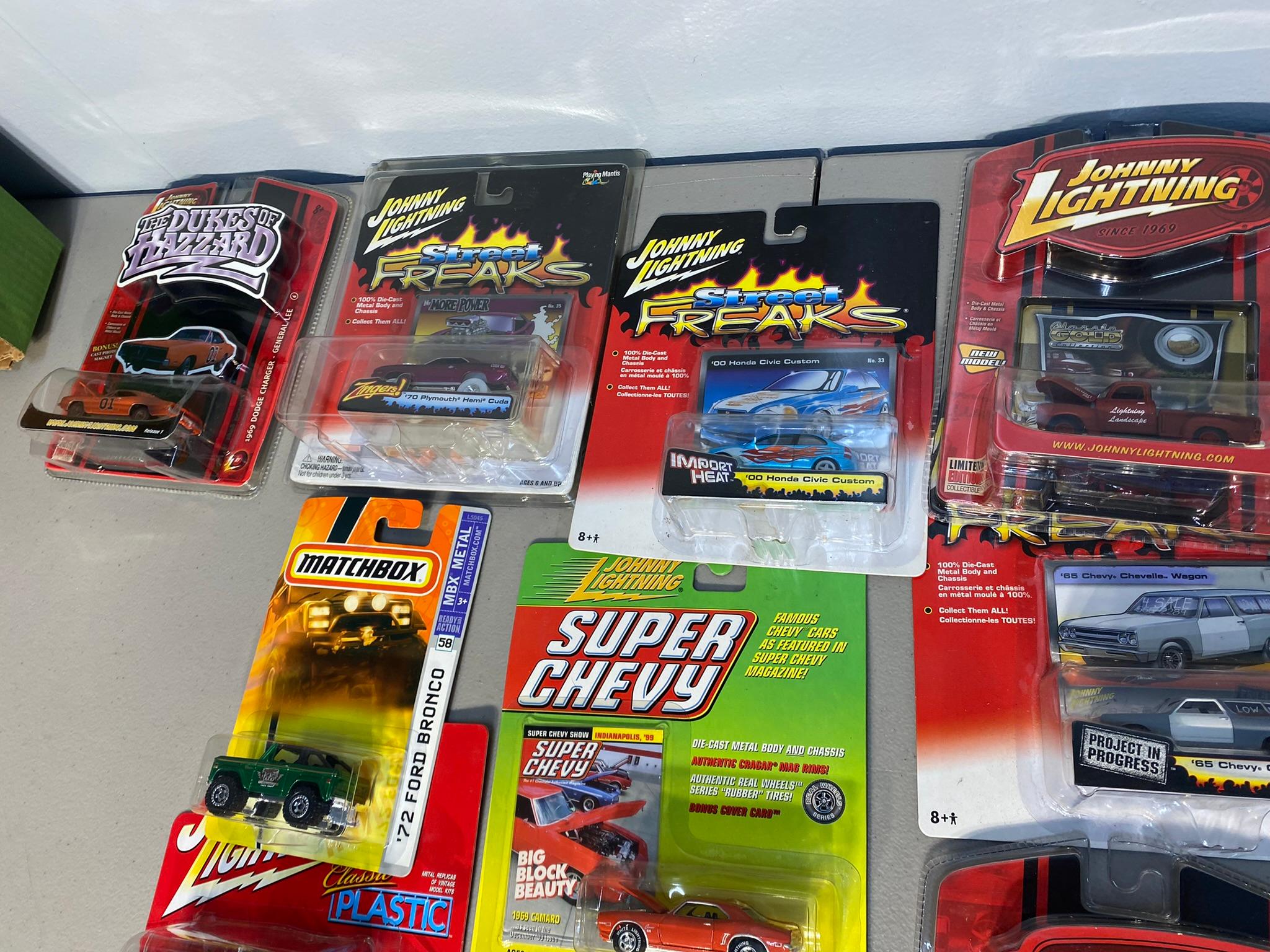 Large Lot Diecast Cars Johnny Lightning, Cars, Hots and more