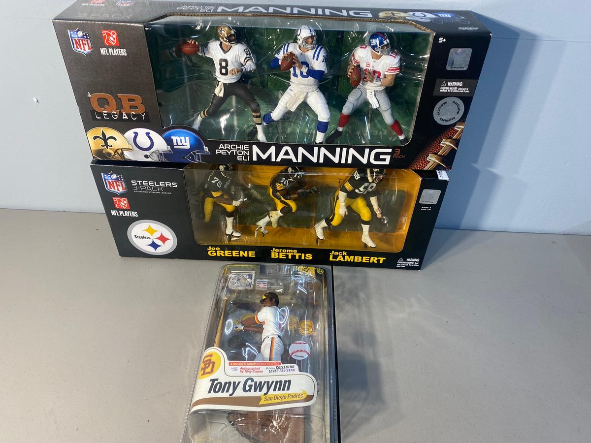 Sports toys in boxes Group lot