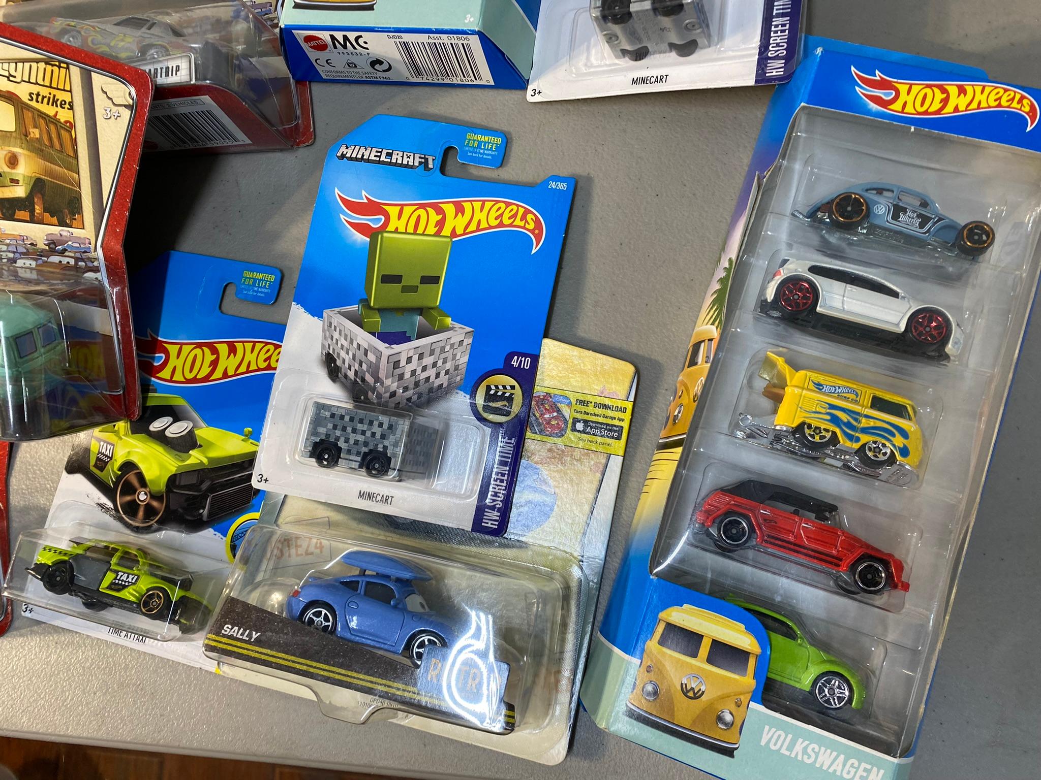 Huge Lot of Diecast Cars in packaging