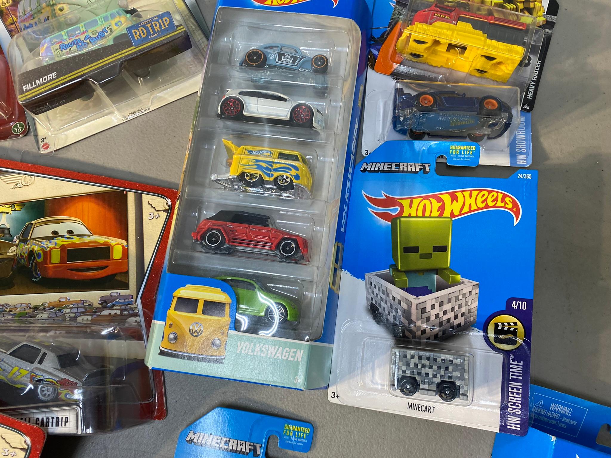 Huge Lot of Diecast Cars in packaging