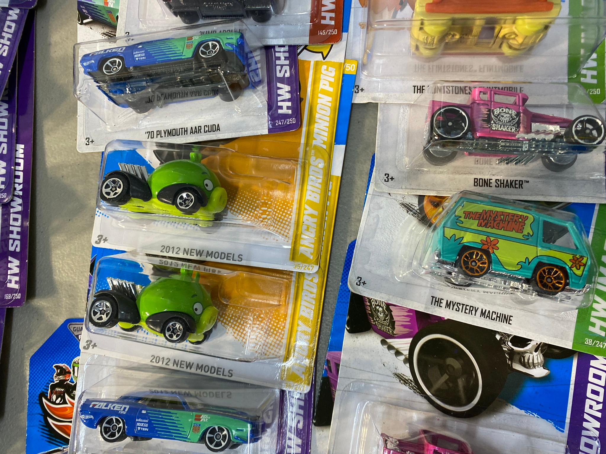 Huge Lot of Hot Wheels Cars in Packaging