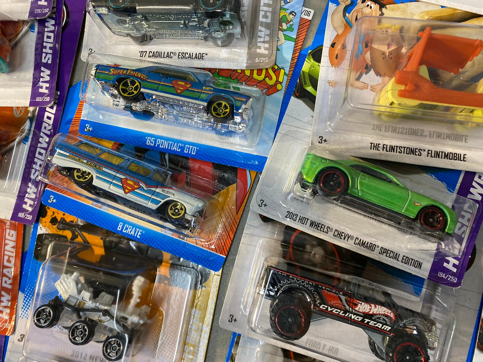 Huge Lot of Hot Wheels Cars in Packaging