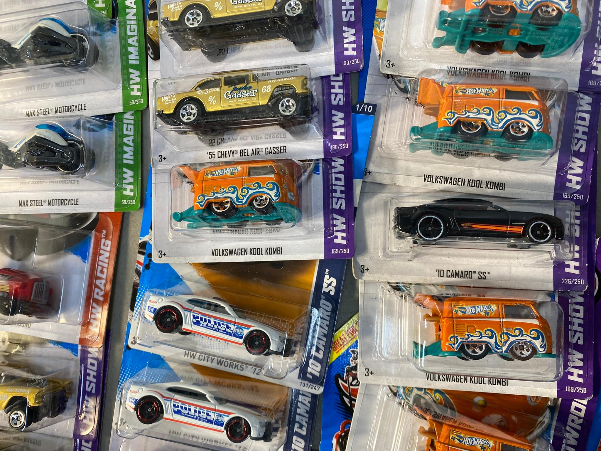 Huge Lot of Hot Wheels Cars in Packaging