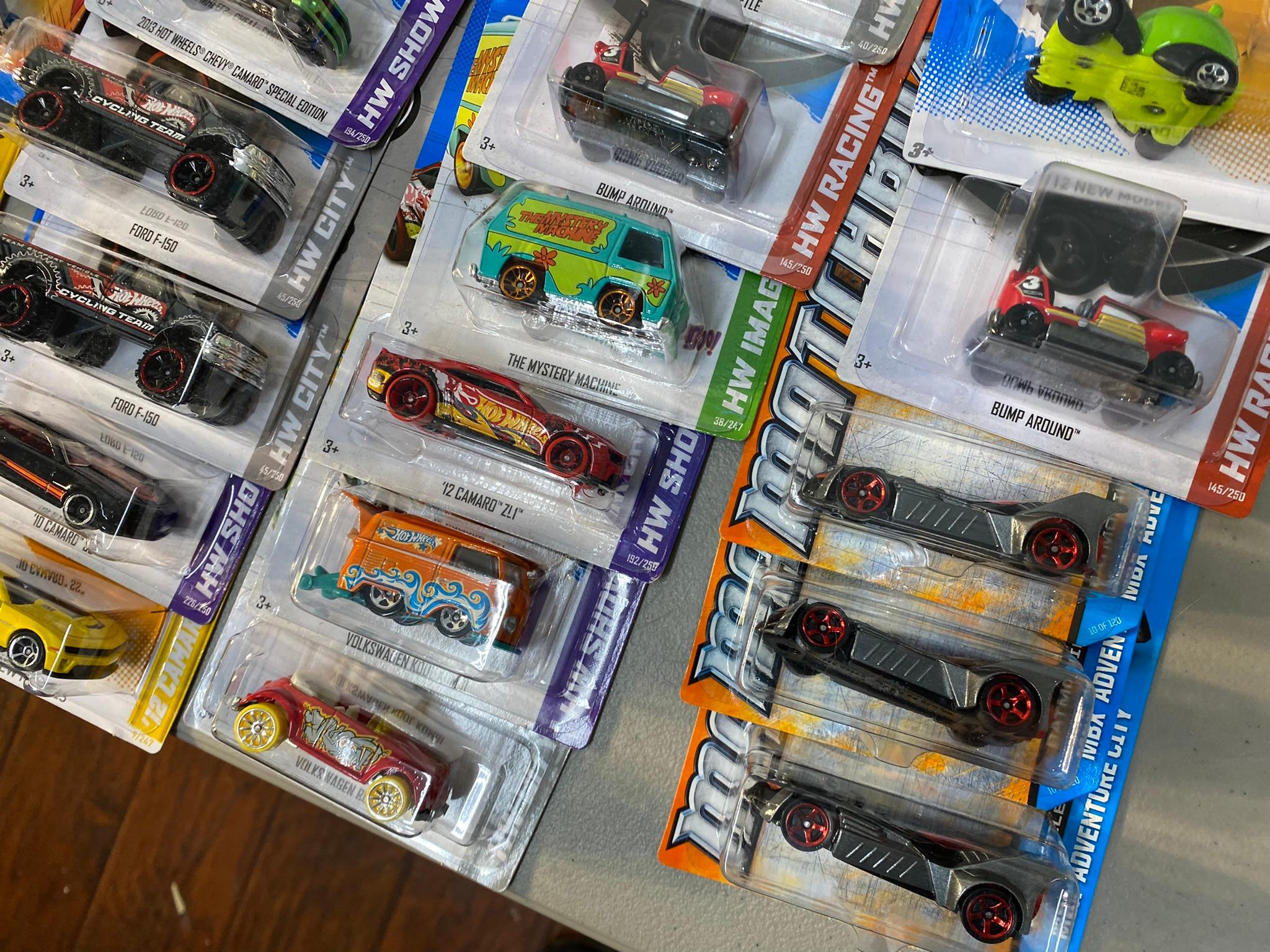 Huge Lot of Hot Wheels Cars in Packaging