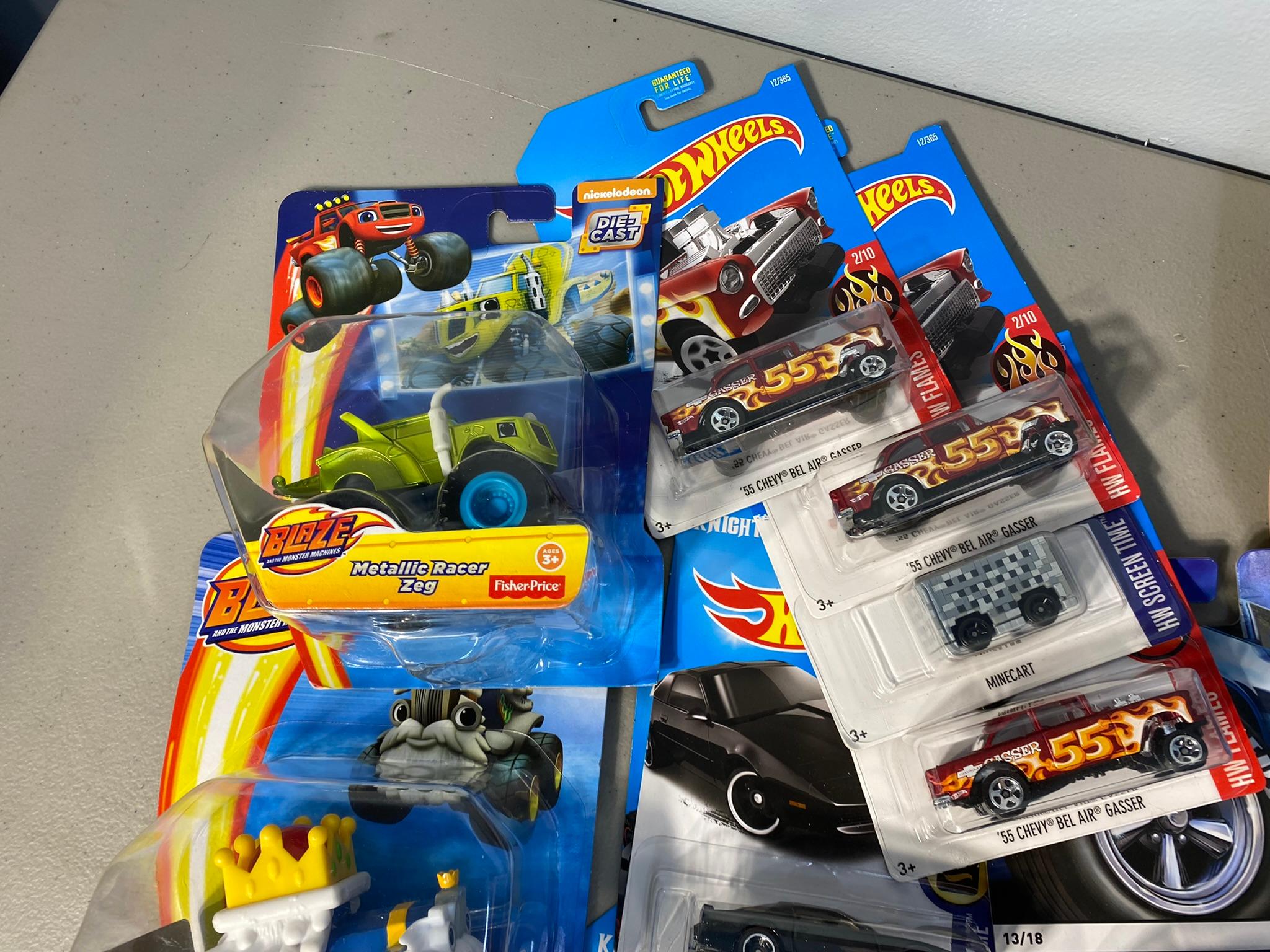 Group lot Diecast Cars in Packaging