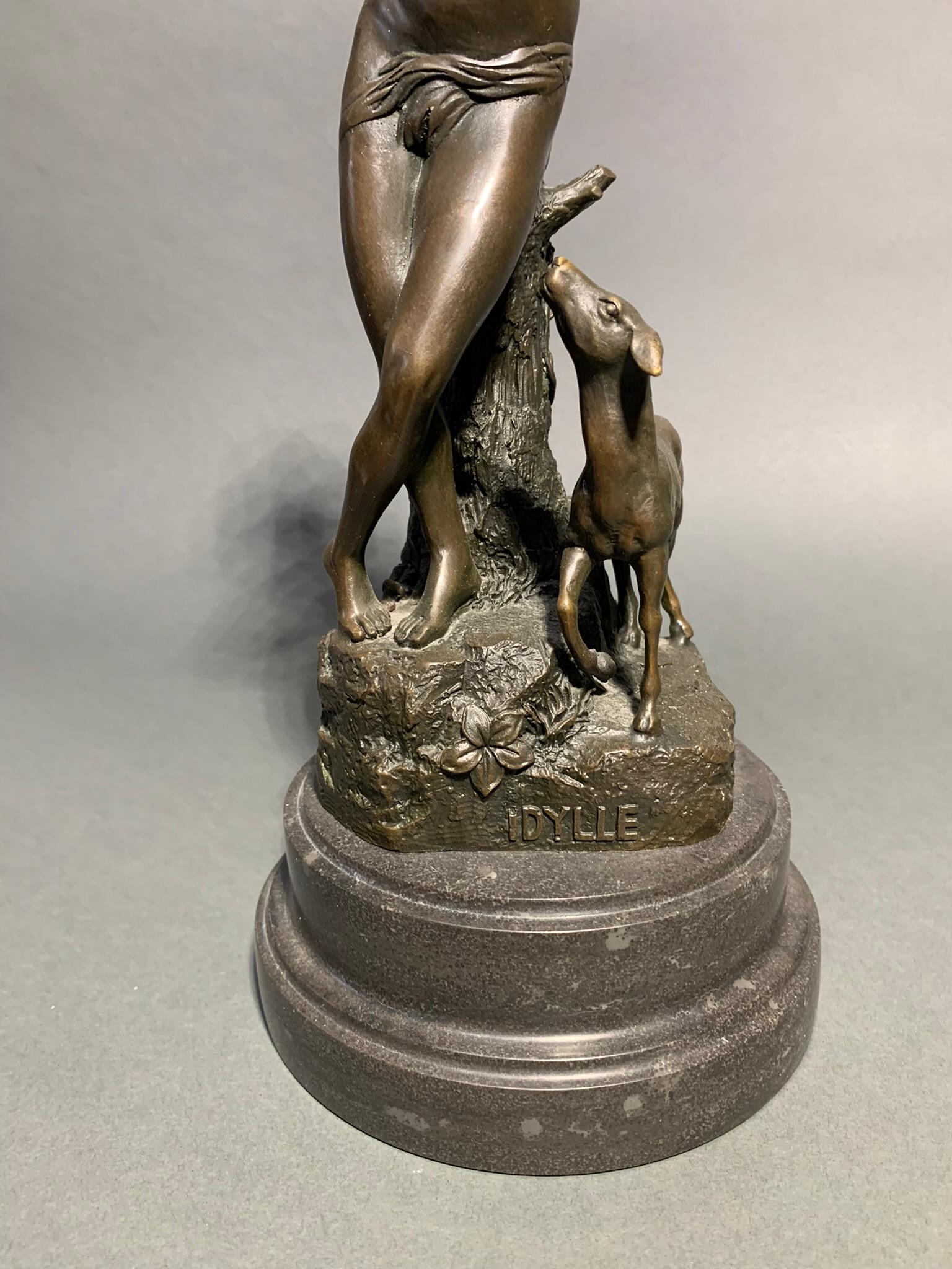 Idylle European Bronze Finery Statue