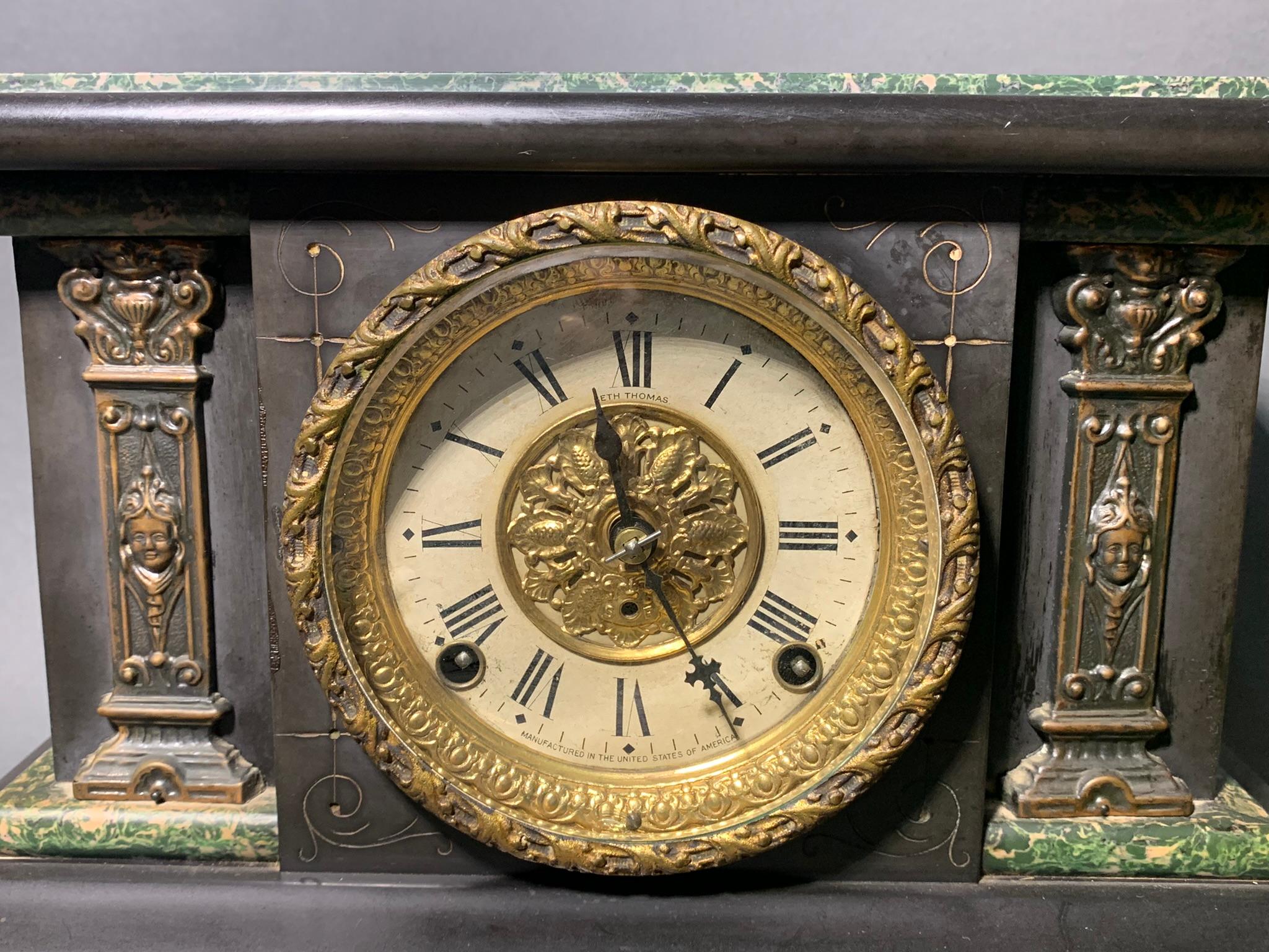 Seth Thomas Clock Co. Mantel Clock