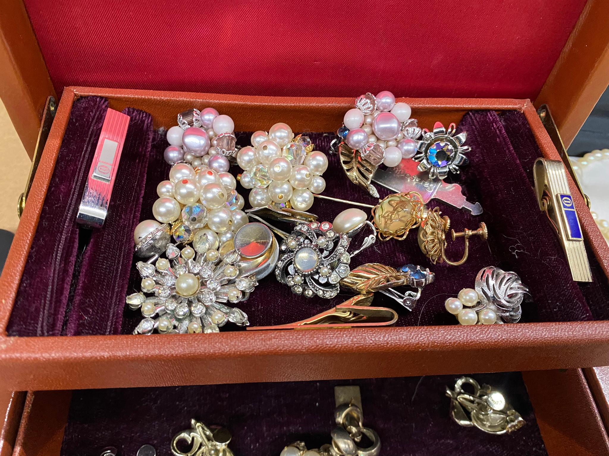 Group lot of vintage jewelry including Sterling Silver