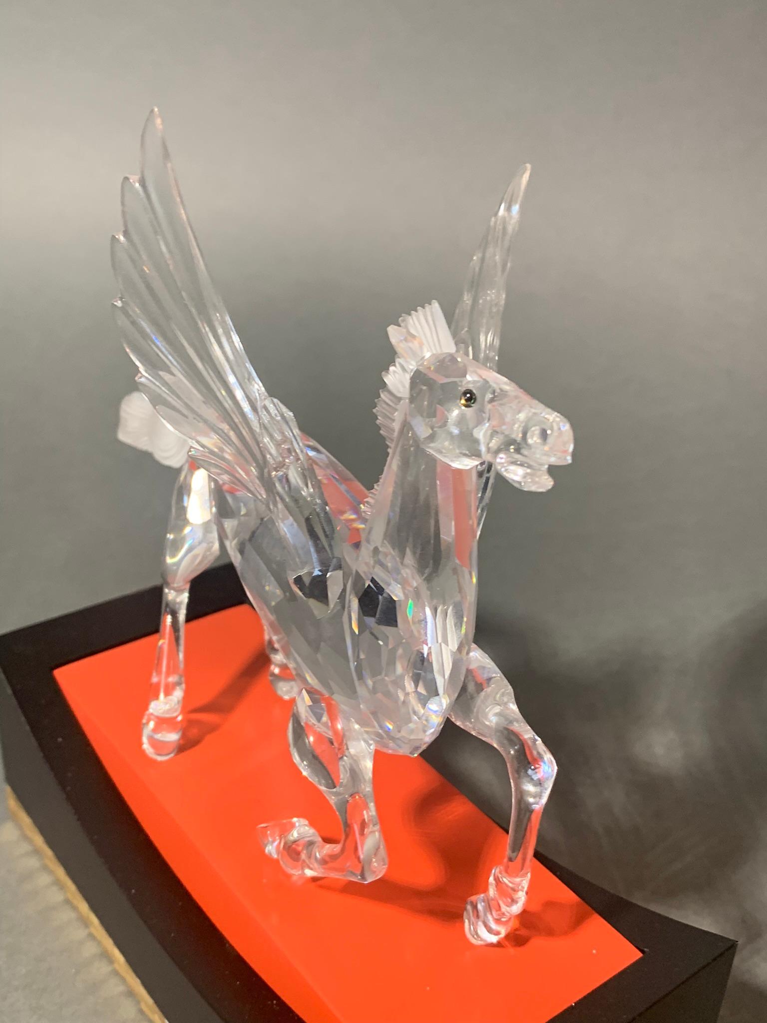 Swarovski Crystal Pegasus with Stand