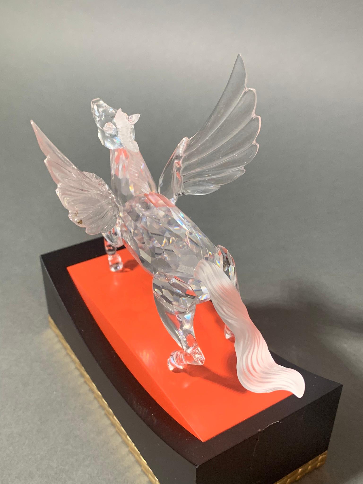 Swarovski Crystal Pegasus with Stand