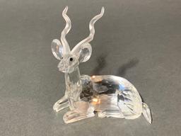 Swarovski Crystal Gazelle Figurine