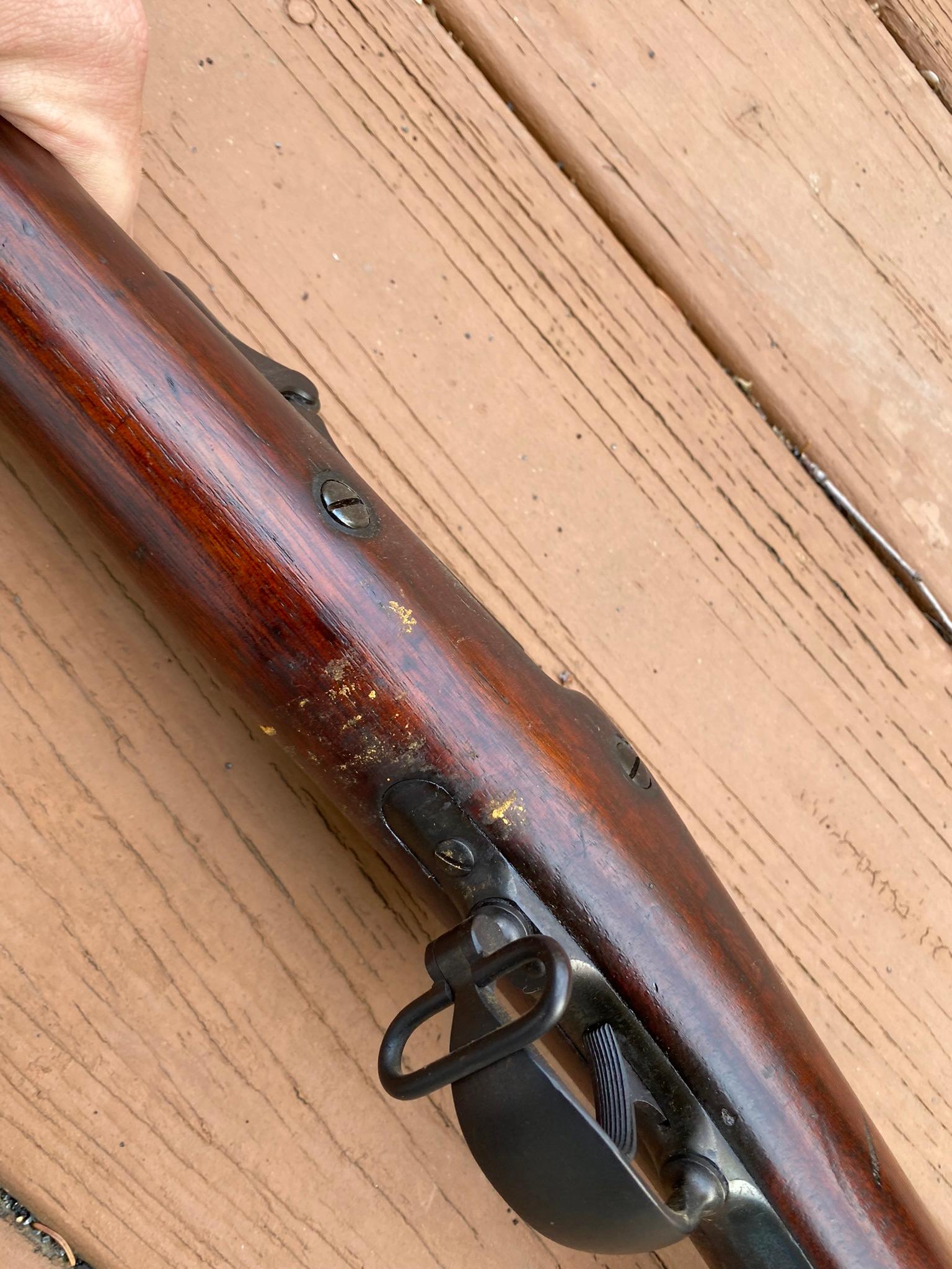 Model 1873 Springfield Military Rifle with Bayonet