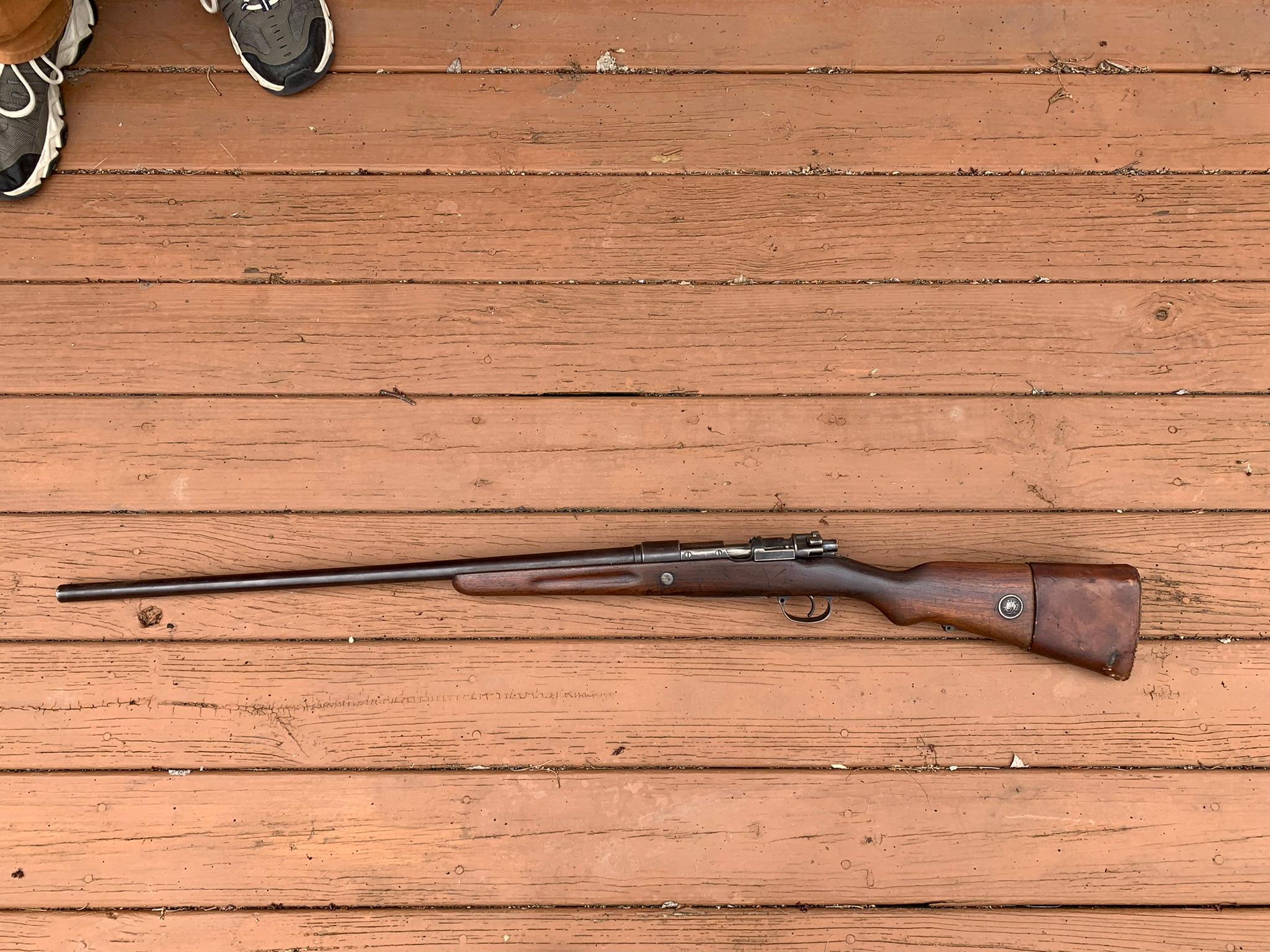 WWI Mauser Bolt Action Shotgun Conversion.