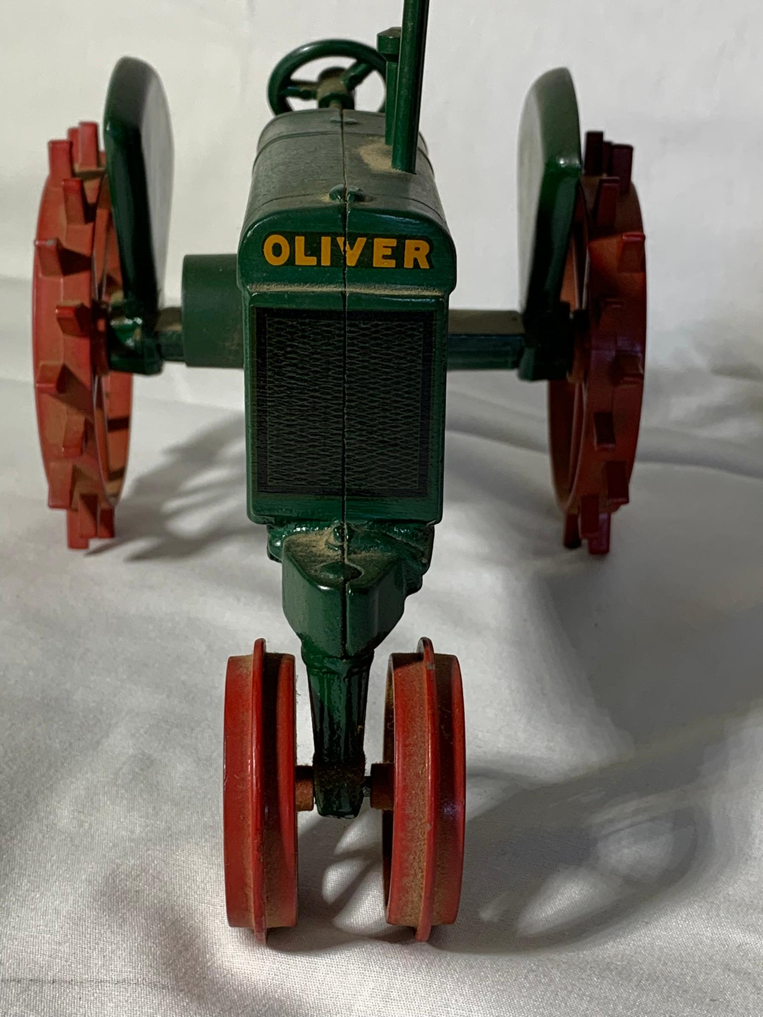 Oliver Diecast Tractor & Pamphlet